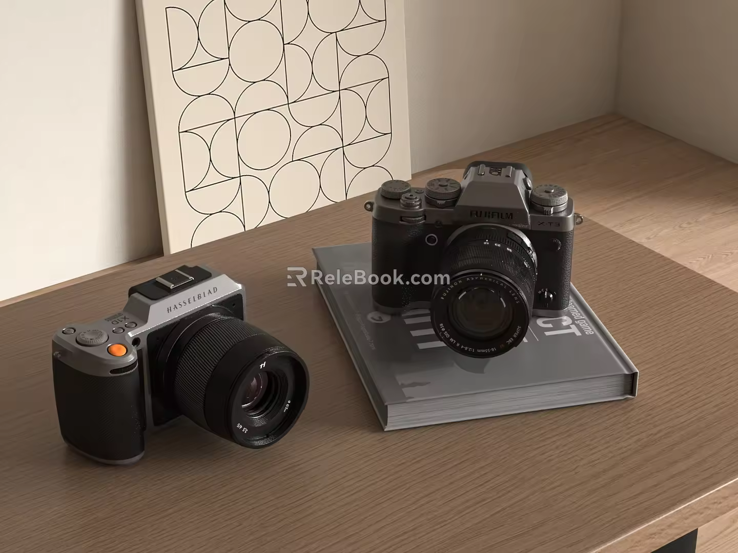Digital Camera SLR Camera 3d model