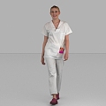 Nurse Hospital Doctor 3d model