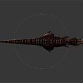 Ferocious Tyrannosaurus Rex Dinosaur With Open Mouth And Striped Body