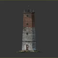 Tower defense sentry tower air defense watchtower observatory tower loft 3d model