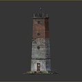 Tower defense sentry tower tower air defense watchtower observatory observatory observatory tower loft 3d model