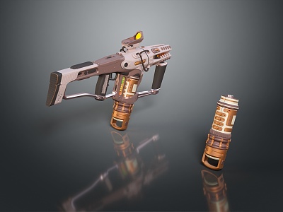 Science Fiction Firearms Next Generation Firearms Science Fiction Game Gun Game Firearms Game Gun Concept Gun Laser Gun 3d model