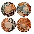Round carpet 3d model
