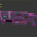 Science Fiction Firearms Next Generation Firearms Science Fiction Game Gun Game Firearms Game Gun Concept Gun Laser Gun 3d model