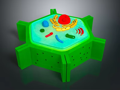 3D Anatomical Model Of Human Skin Organ With Hair Follicle Structure 3d model