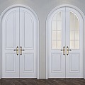 double-door arch 3d model