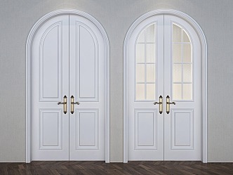 double-door arch 3d model