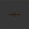 Siege Vehicle Siege Crossbow Crossbow Crossbow Crossbow Crossbow Crossbow Arrow Mechanical Crossbow Shift Bow Arrow 3d model