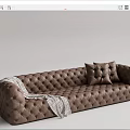 Modern RH Multiplayer Sofa 3d model