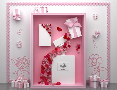 Modern Window 3d model