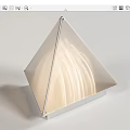 Modern table lamp 3d model