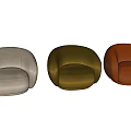 Modern Single Sofa Single Chair Single Sofa Chair Casual Sofa 3d model