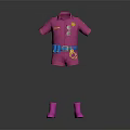 Stylish Pink Police Uniform Set With Shirt Shorts Belt Badge And Boots