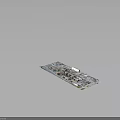 Detailed Architectural Building Master Plan With Multiple Structures Roads And Green Areas