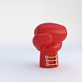 Red Boxing Glove High Quality Sports Equipment For Boxing Training Sessions