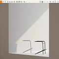 Modern Minimalist Bar Stools In Silver And Black With Sleek Metal Frame Against White Background