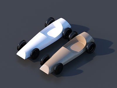 Modern toy car toy car ornaments 3d model