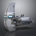 Futuristic Spacecraft Design With Sleek Exterior And Cockpit Windows For Cosmic Exploration