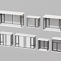 Various Styles Of Bay Window Design Models With Different Sizes And Structures