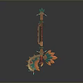 Tomahawk Axe Wooden Axe Handle Axe Mountain Axe Chopping Wood Axe Chopping Wood Axe Magic Axe 3d model