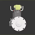 Precision Machined Automotive Engine Component Featuring Cylinders Valves Camshaft And Durable Design