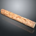 Natural Rustic Wood Stone Long Piece With Unique Surface Texture For Home Decor