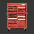 Modern Toolbox Large Toolbox Iron Box Iron Box Iron Trunk Box 3d model