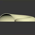 Nautilus Shell Exhibiting Intricate Spiral Structure And Creamy Yellow Color On Dark Background