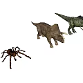 Prehistoric Reptile Collection Featuring Triceratops T Rex and Dinosaur Species