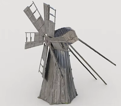Windmill 3d model Windmill 3d model