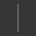 Modern Red CRRC Train with Streamlined Design Multiple Carriages and Reflective Surface
