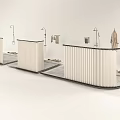Modern Bathroom Combination with Neat Shower Partitions and White Design