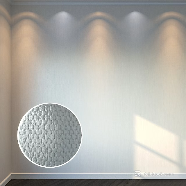 High Quality Woven Component Structure With Detailed Grid Texture For Modern Interior Design 3d model