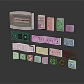 Simon Electrical Sockets And Switches With Various Designs And White Gray Panels
