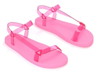 Flat Sandals Women Sandals Shoes Women's Shoes 3d model