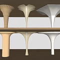 special-shaped column 3d model
