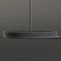 Modern White Floor Lamp with Curved Stand and Cylindrical Shade on Gray Background
