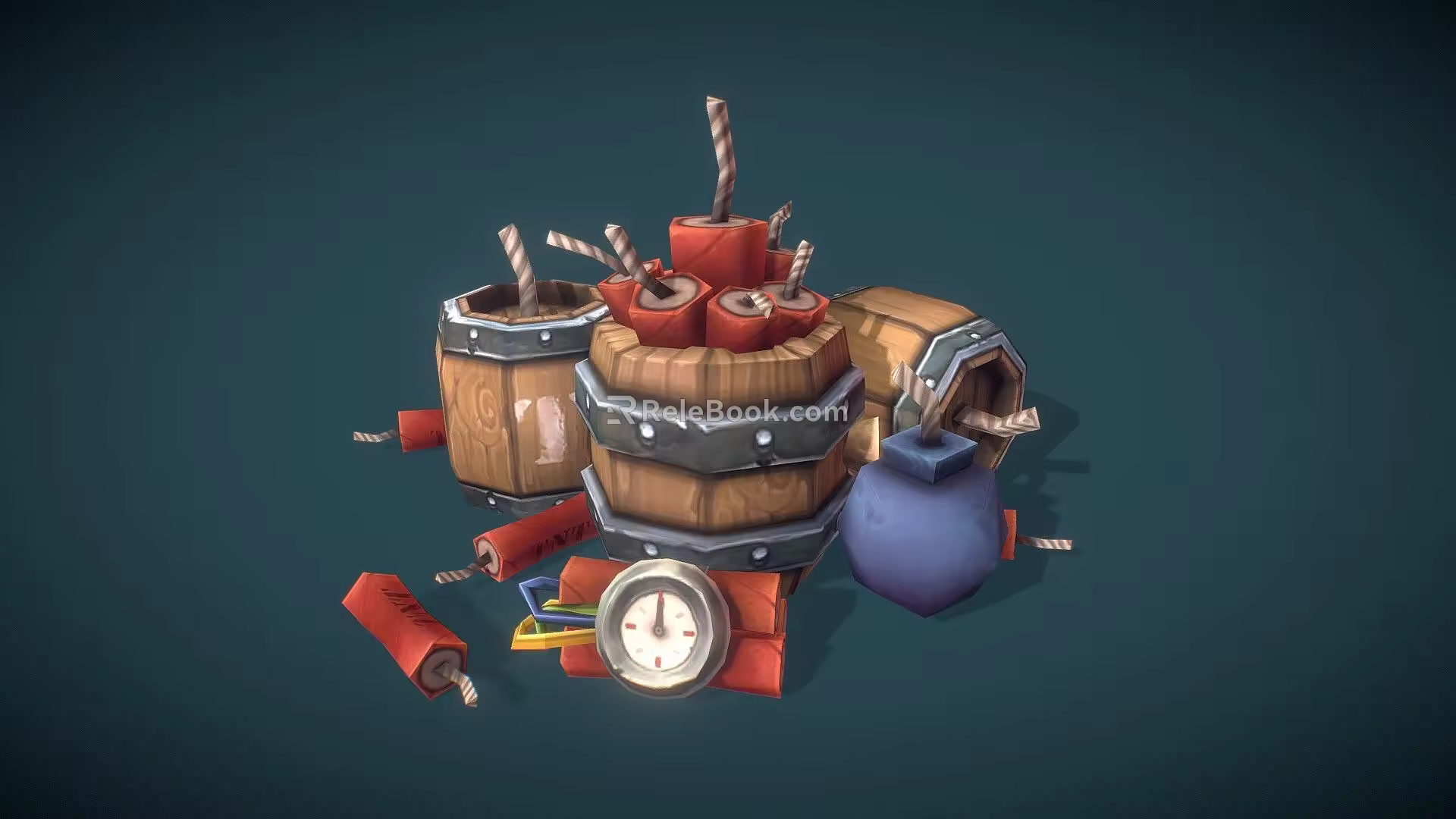 explosive suit 3d model