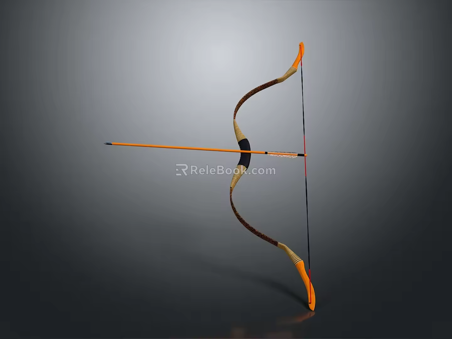 Crossbow Mechanical Crossbow Shift Bow and Arrow Shoot Far Equipment Weapons High-tech Crossbow 3d model