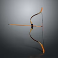 Crossbow Mechanical Crossbow Shift Bow and Arrow Shoot Far Equipment Weapons High-tech Crossbow 3d model
