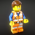 Lego toy Lego toy blocks children's toy robot 3d model