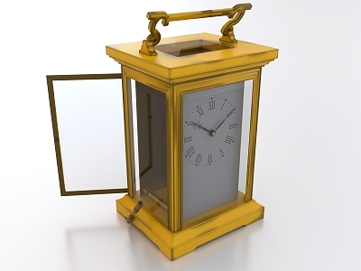 Vintage Clock 3d model