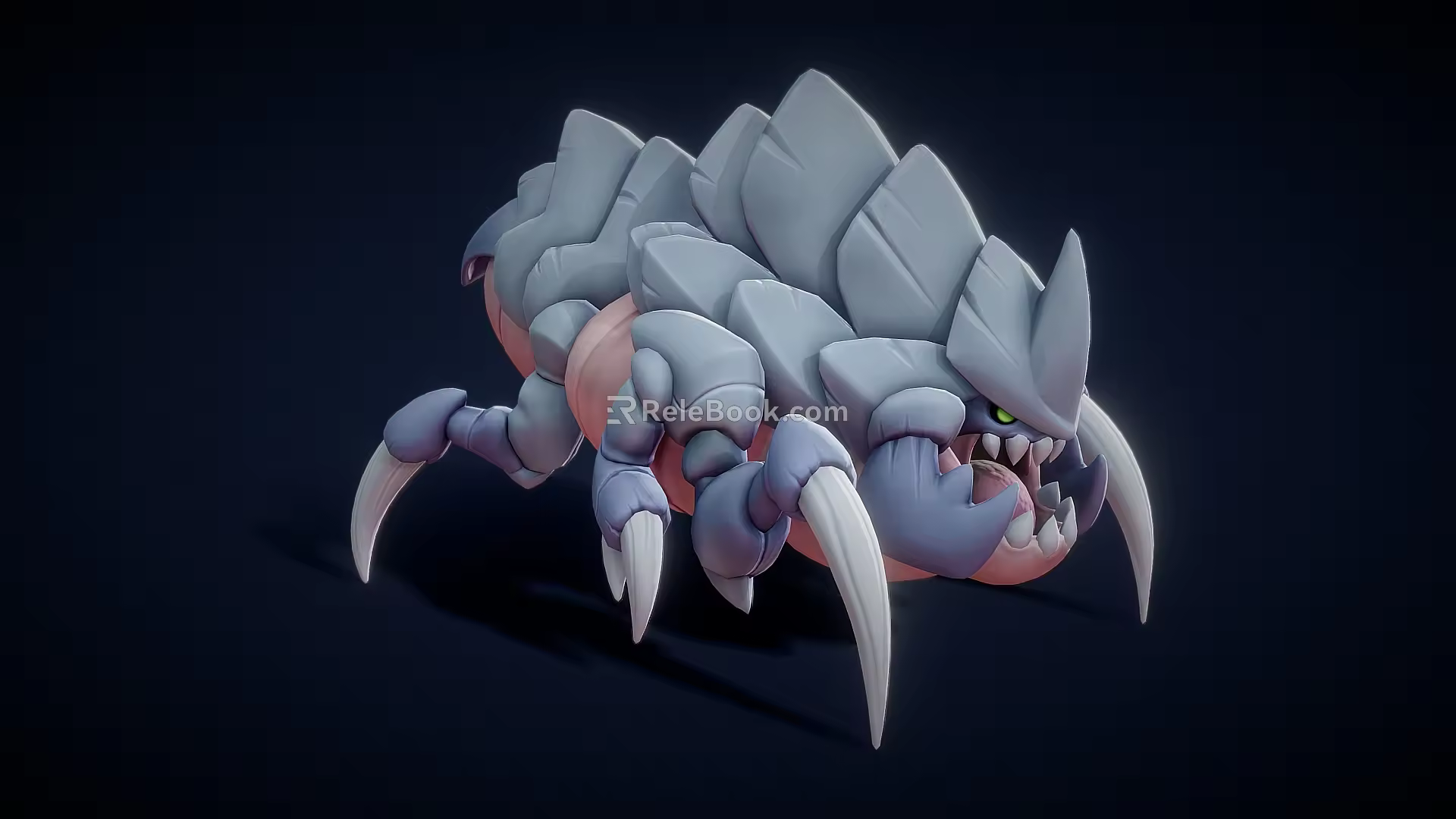 Beetle Monster Warcraft Game Figure Game Character 3d model