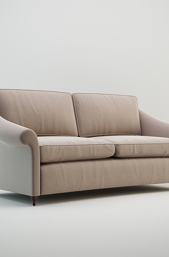 Double sofa 3d model