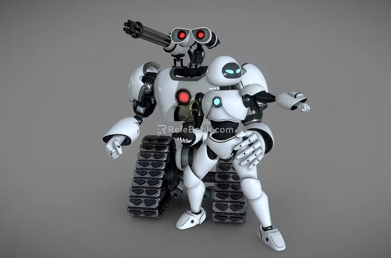 Science and technology sense robot battle robot toy robot story humanoid robot 3d model