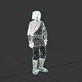Linghu Chong Jin Yong Martial Arts Swordsman Oriental 3d model