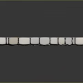 Decorative Natural Stone Wall Design With Mixed Size And Colored Stones