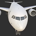 Passenger Airplane ANA With White Body Blue Tail Twin Engines And Wings