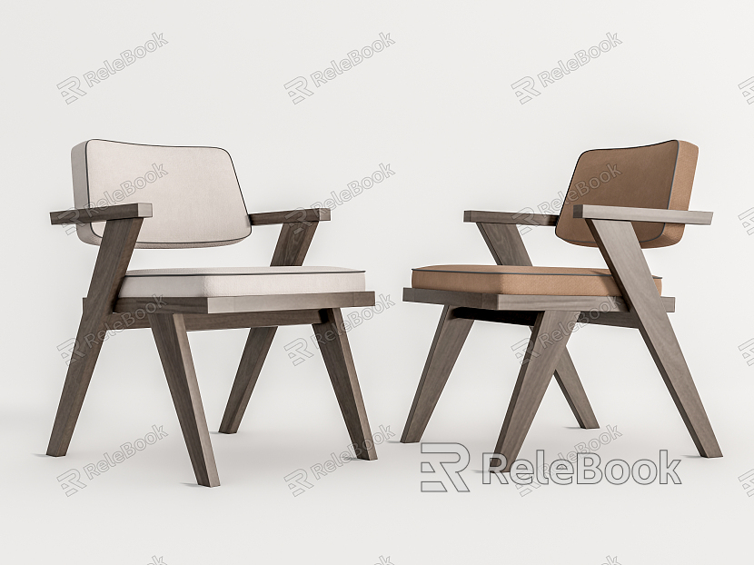 Quiet Dining Chair Dining Chair Single Chair model