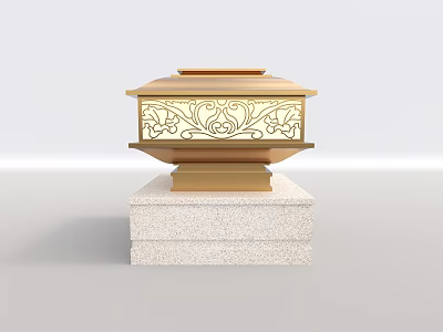 Outdoor landscape lights 3d model